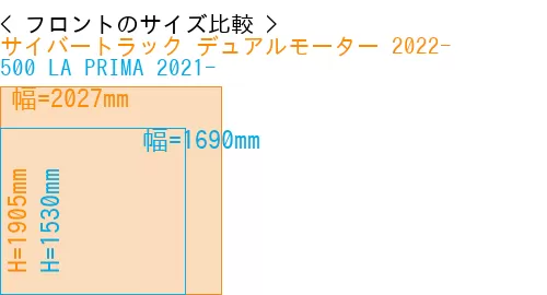 #サイバートラック デュアルモーター 2022- + 500 LA PRIMA 2021-